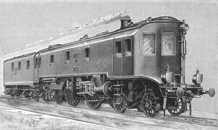 zobrazit detail historického snímku: Nejrychlejší lokomotiva na světě.