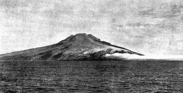 „Neviditelný ostrov“ Jan Mayen. - klikněte pro zobrazení detailu
