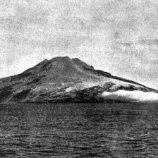 retro fotografie „Neviditelný ostrov“ Jan Mayen.