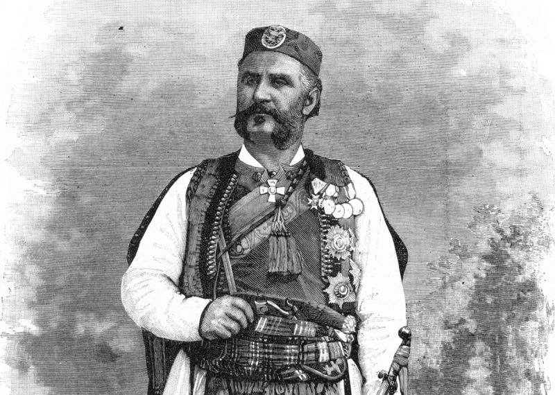 zobrazit detail historického snímku: Nikola I. Njegoš, kníže černohorský.