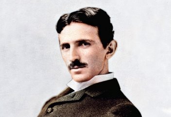 zobrazit detail historického snímku: Nikola Tesla.