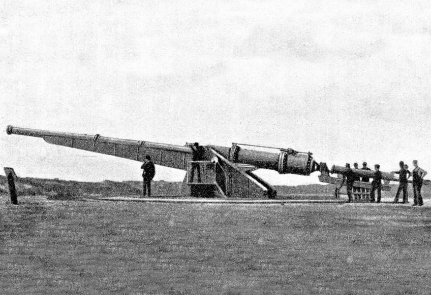 Obří rychlopalné pneumatické nitroglycerinové dělo : Článek z roku 1902 vám představí obří rychlopalné…