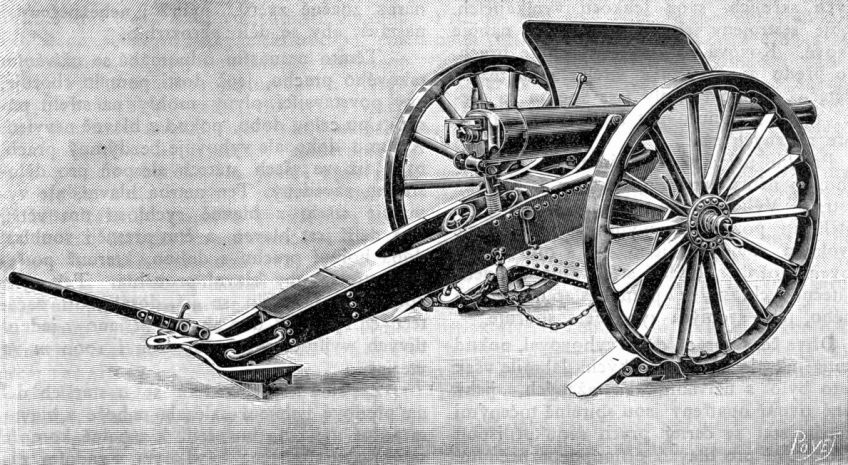 Moderní rychlopalné dělo : Dělostřelectvo bylo a stále je důležitou součástí…