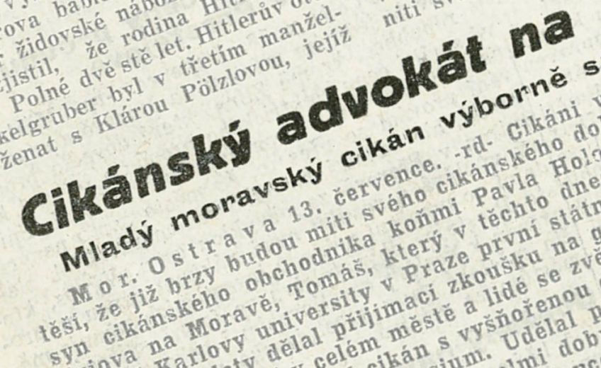 Tomáš Holomek - první Rom na české vysoké škole: Pověst Romů nebyla v časech Rakousko-Uherska a naší…