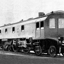 Hentschel-ova rychlíková lokomotiva nového typu.