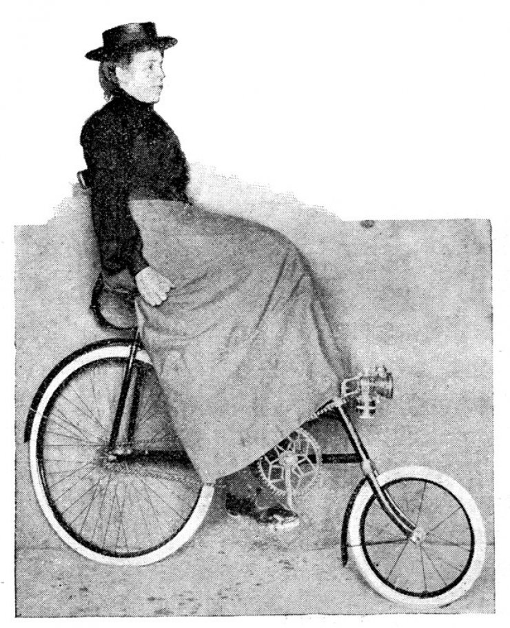 zobrazit detail historického snímku: Nový typ bicyklu