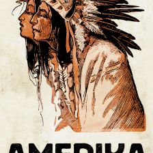 Kniha „Amerika“.