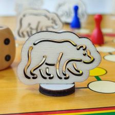 Hrací figurky pro stolní hry: medvědi
