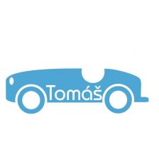 Samolepka se jménem na přání auto veterán
