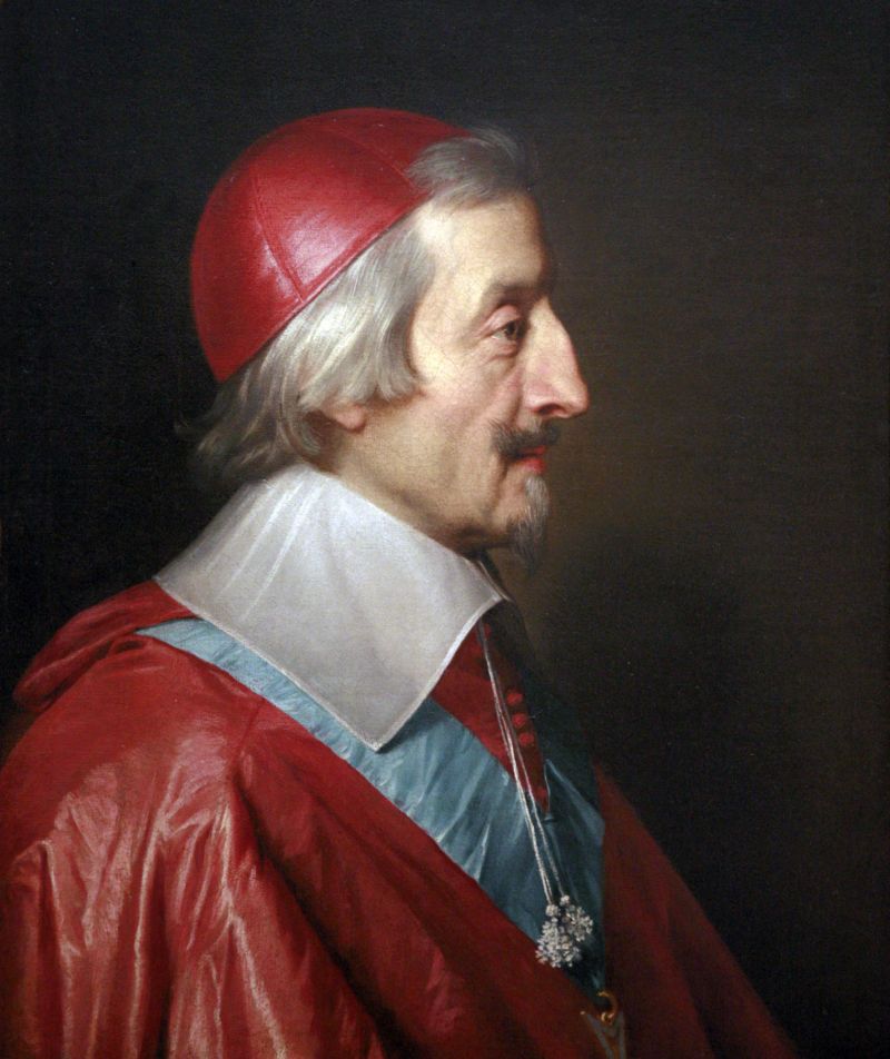 zobrazit detail historického snímku: Kardinál Richelieu.