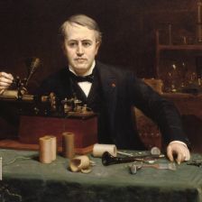 Thomas Alva Edison.