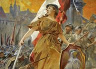 Rok 1936: Ženy v Polsku se připravují na válku a obranu vlasti: Ve válce je potřeba každého, kdo může pomoci...