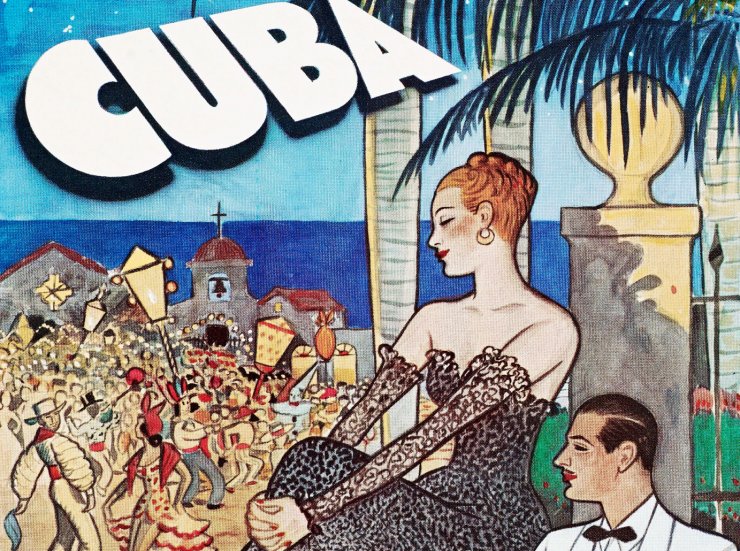 zobrazit detail historického snímku: Dovolená na Kubě.