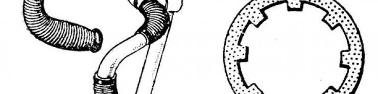 zobrazit detail historického snímku: Řidítka s pneumatickými rukojeťmi