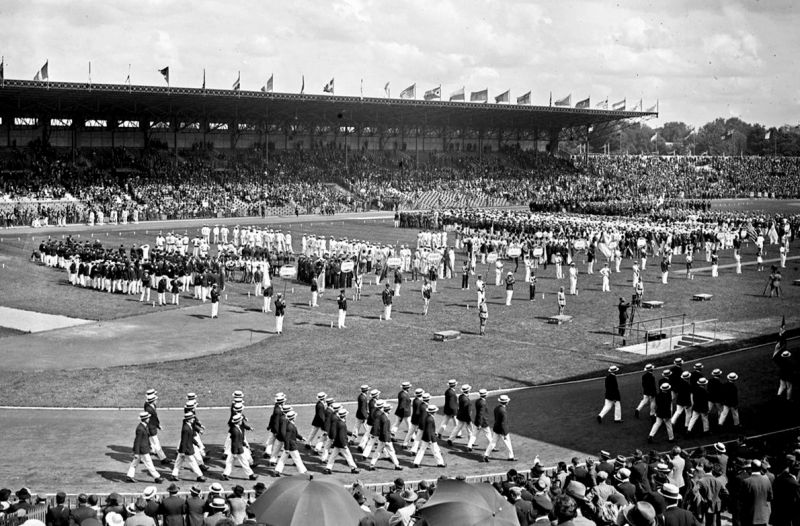 zobrazit detail historického snímku: Olympijské hry v Paříži v roce 1924.