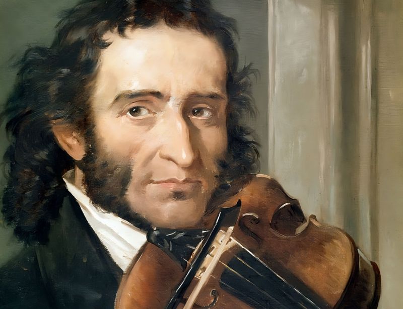zobrazit detail historického snímku: Niccolò Paganini.