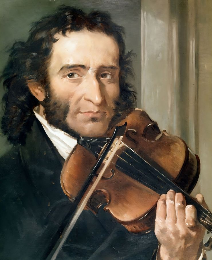zobrazit detail historického snímku: Niccolò Paganini.