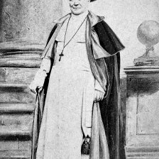 retro fotografie Papež Pius IX.