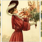 Nejnovější trendy podzimní dámské módy z roku 1904