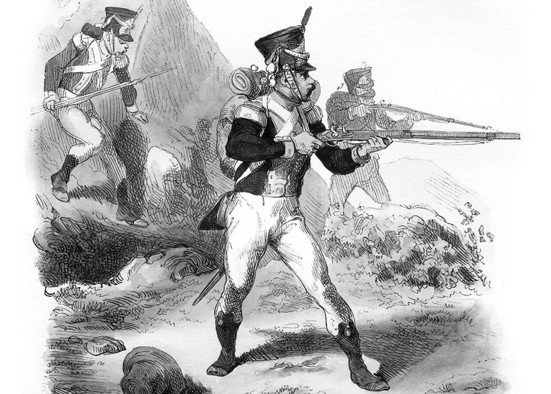zobrazit detail historického snímku: Polský voják bojující za Napoleona.