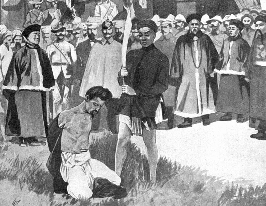 Čína: veřejná poprava vraha německého vyslance: Brutální trestné činy se bohužel odehrávaly vždy a…