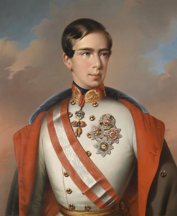 Mladý František Josef I. - klikněte pro zobrazení detailu