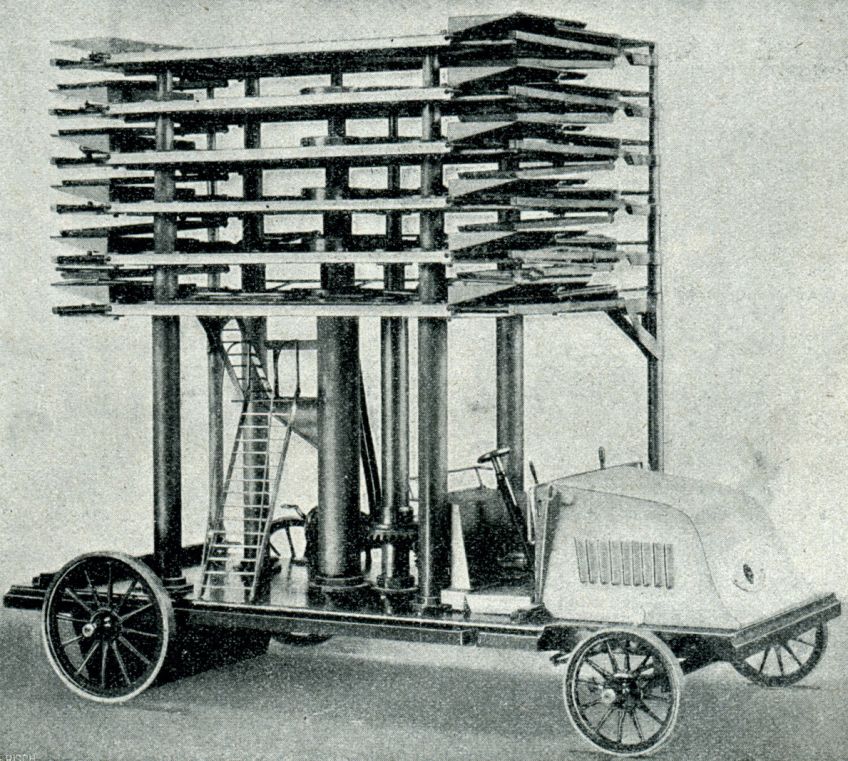 Originální teleskopický hasičský vůz  : Záchrana osob z hořících vysokých patrových budov je…