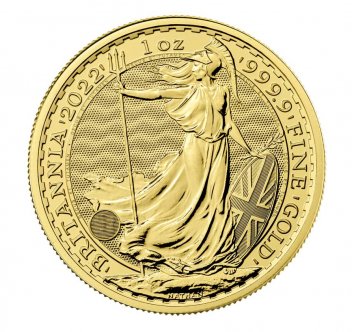 Britannia zlatá investiční mince 31,1g / 1oz. - klikněte pro zobrazení detailu