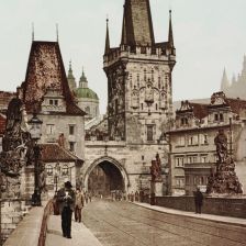 Praha, Malostranská mostecká věž.