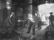 O nejtěžší práci v železárnách: Nad těžkou lidskou prací a sociálním postavení...