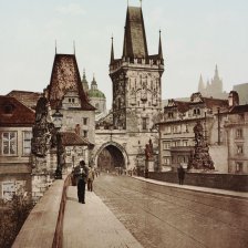 Praha, Malostranská mostecká věž.