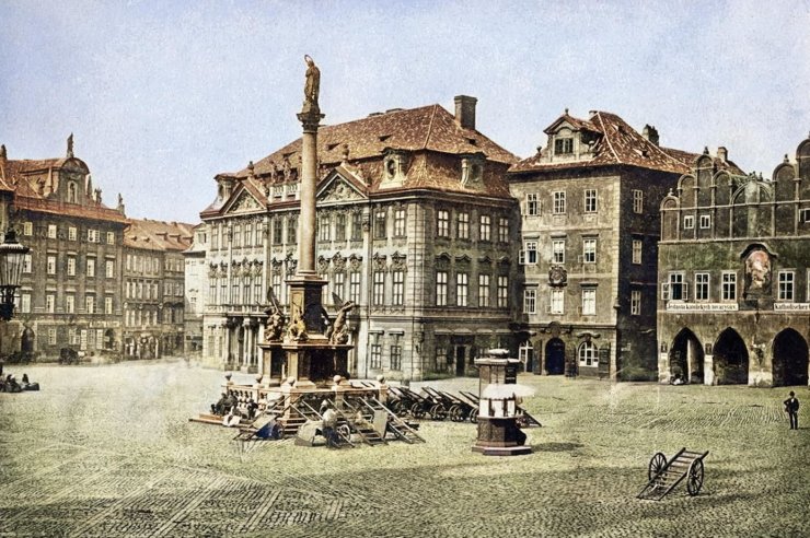 zobrazit detail historického snímku: Staroměstské náměstí.