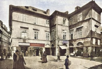 zobrazit detail historického snímku: Jáchymská ulice.