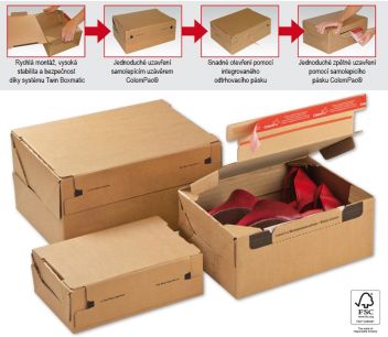 Poštovní krabice Return® Box pro zpětné vrácení. - klikněte pro zobrazení detailu