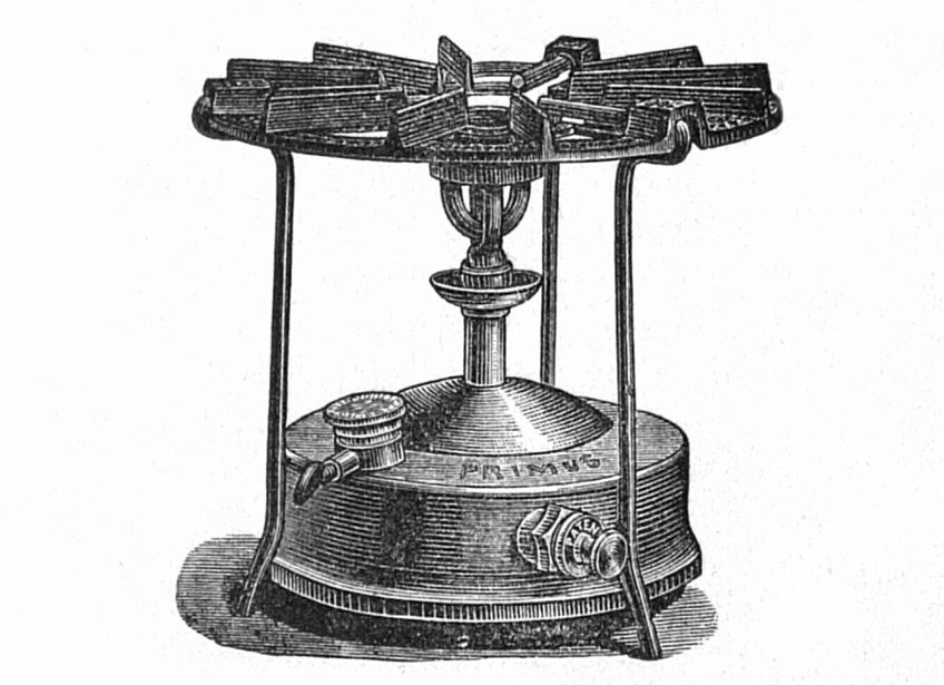 První lihový vařič Primus z roku 1897 První lihový vařič Primus z roku 1897: Lihový vařič je velmi častá součást výbavy každého…