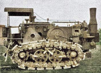 zobrazit detail historického snímku: Caterpillar, nový nákladní automobil.