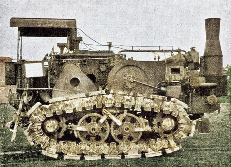 zobrazit detail historického snímku: Caterpillar, nový nákladní automobil.