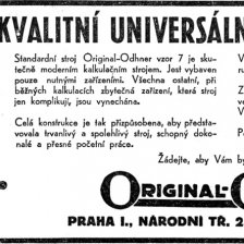 Počítací stroje Original-Odhner.