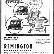 Psací stroje Remington.