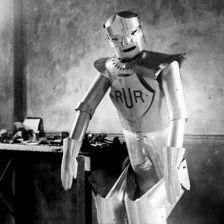 Anglický robot Eric.