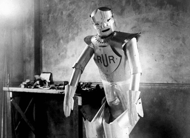 zobrazit detail historického snímku: Anglický robot Eric.