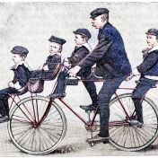 Rok 1896: Jedno kolo pro celou rodinu
