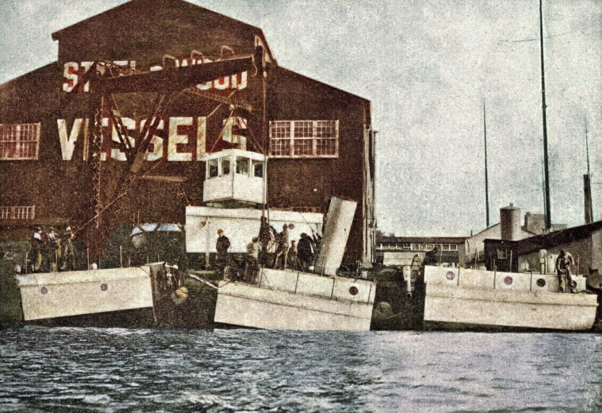 Skládací lodě - užitečná součást ruského válečného námořnictva: V Rusko-japonské válce používalo carské Rusko…