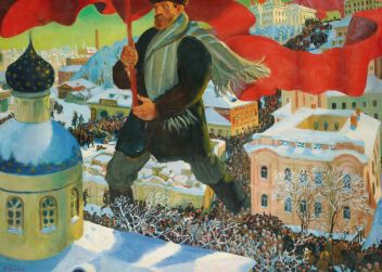 Obraz »Bolševik«. - klikněte pro zobrazení detailu