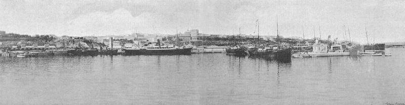 zobrazit detail historického snímku: Oděssa: Pohled na přístav.