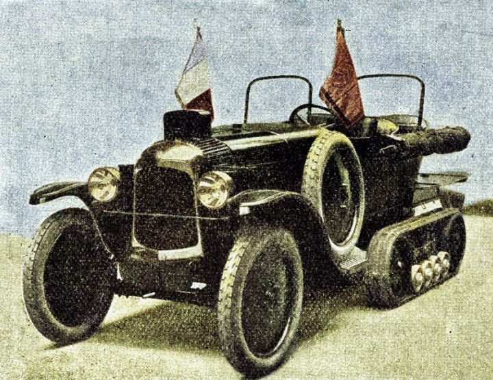 Nový saharský automobil. - klikněte pro zobrazení detailu