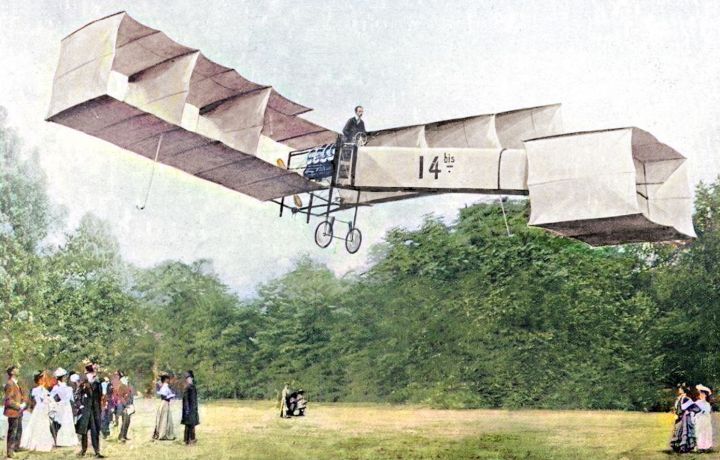 Santos Dumontovo létadlo. - klikněte pro zobrazení detailu