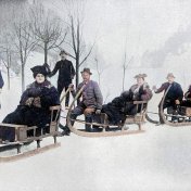 Turistika v roce 1901: Jak probíhal zimní výlet do zasněžených Krkonoš?