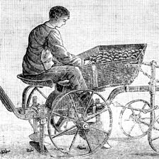 Jak v roce 1900 vypadala nejnovější technologie sázení brambor?