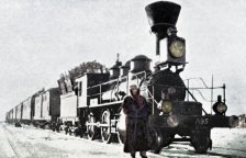 Rok 1896: Děsivá železniční tragédie na Sibiři - žena se dvěma děti uhořela před očima svého zoufalého manžela